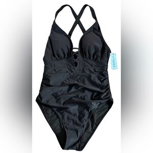 Younique Woman’s Black Bathing Suit -
Size Large New With Tags